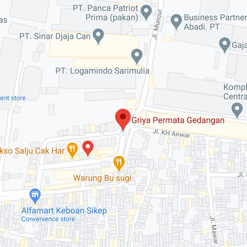 Griya Permata Gedangan Map